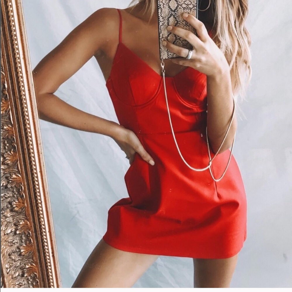 Princess Polly red dress